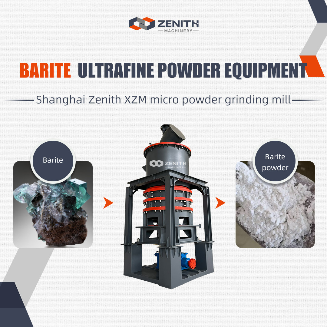 Three glass containers showing fine, ultrafine, and coarse calcium carbonate powder samples on a lab table.